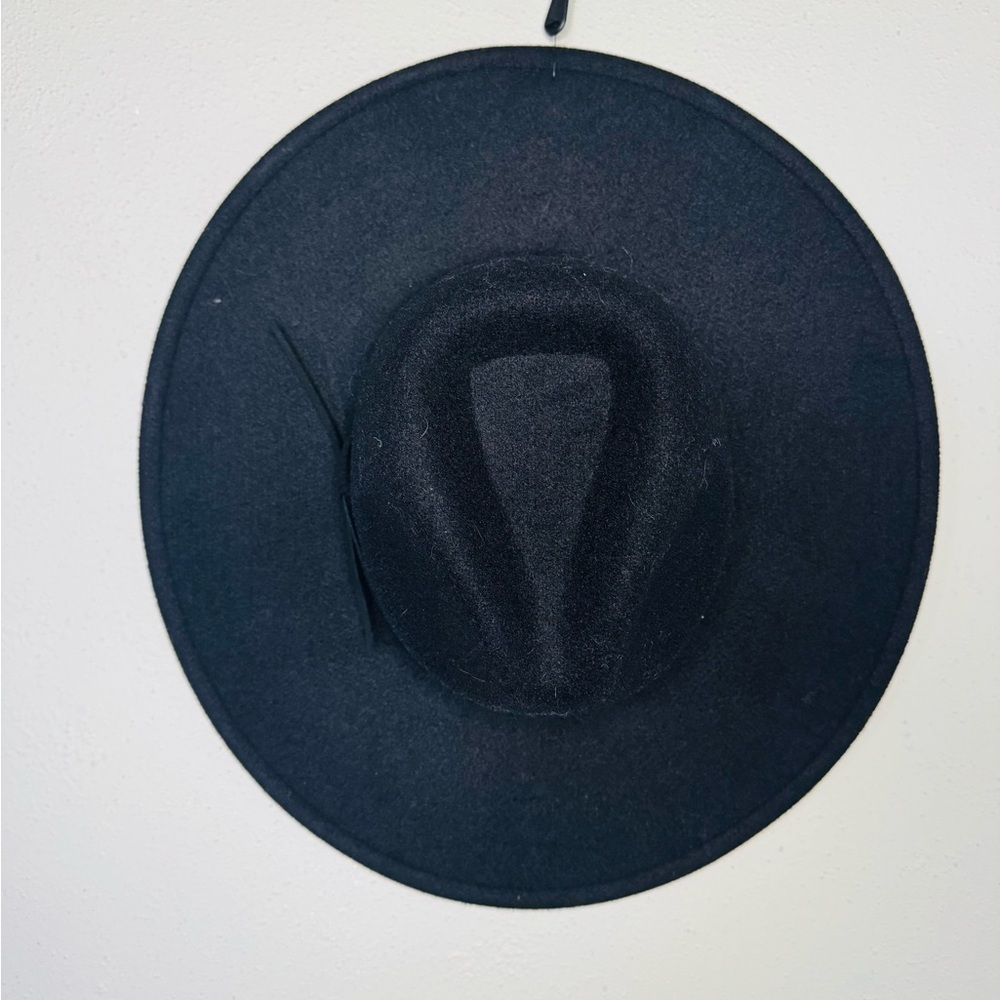 Sonoma Black Wide-Brim Hat - Picture 3 of 6